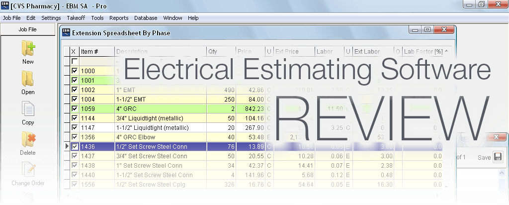 Electrical estimating software review