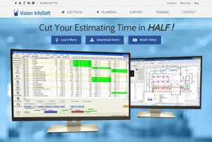 Electrical estimating software website by Vision InfoSoft
