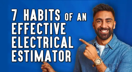 VI - Website 510 x 280 px) Video landing page image 7 Habits of an Effective Estimator Video Thumbnail